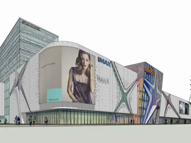 Sketchup Complex Model | Multi story Commercial Complex, Office, Modern Style