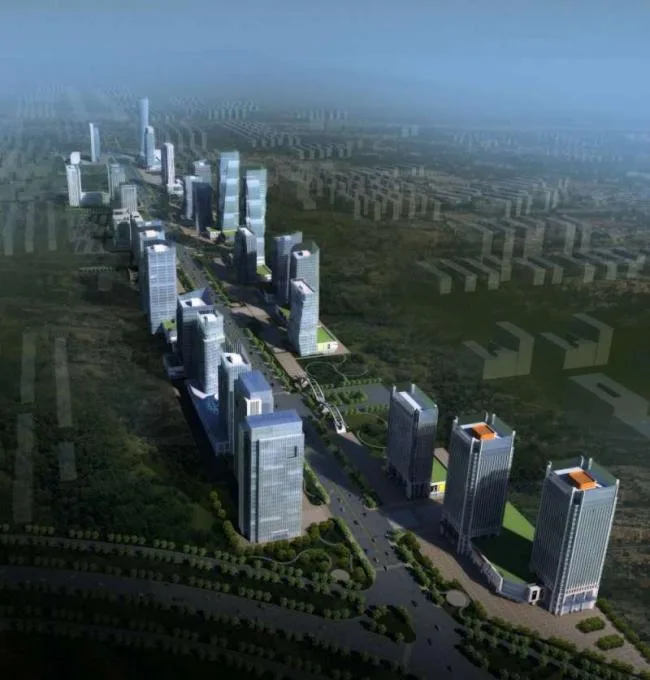 Sketchup Complex Model | Super high-rise complex, office building, ground floor commercial, hotel, apartment, residential, modern style