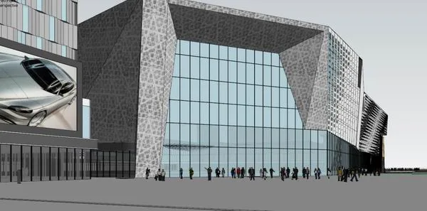 Sketchup Business Model | Multi layer Mall, Modern Style