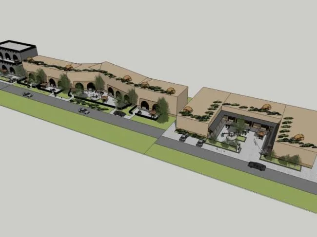 Sketchup Residential Model | Cave Kiln, Classical Style
