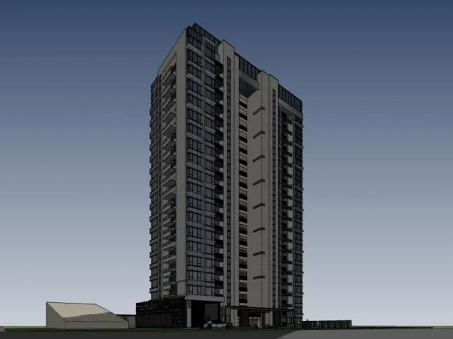 Sketchup Residential Model | High rise Residential Buildings, Modern Style, Residential Buildings