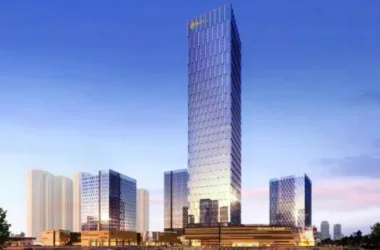 SketchUp Complex Model: Modern Super High-Rise Office, Commercial, and Hotel Building-BIM WORLD