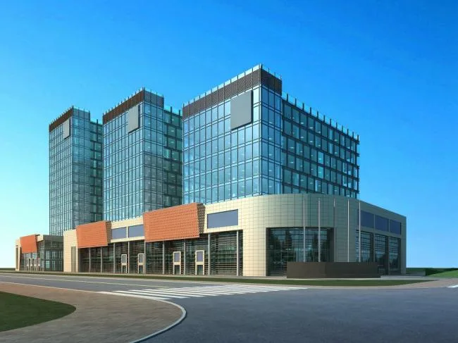Sketchup Office Model | Multi story Office Building, Modern Style
