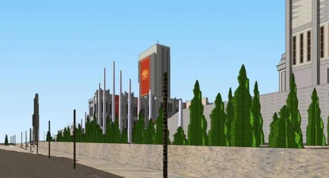 Sketchup Office Model | Hunger Games Scene, Modern Style, High Rise Office