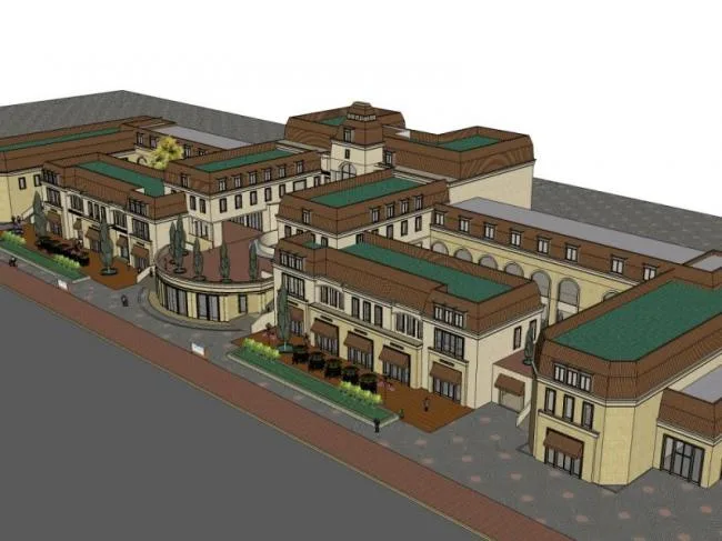 Sketchup Business Model | Multi layer Business, Classical Style