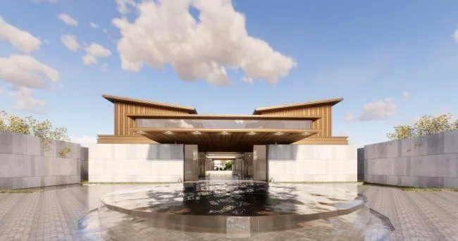 Sketchup Villa Model | Multi row Villa Cluster, Modern Style
