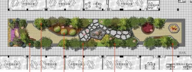 Sketchup Landscape Model | Garden Landscape, Courtyard Landscape, Modern Style