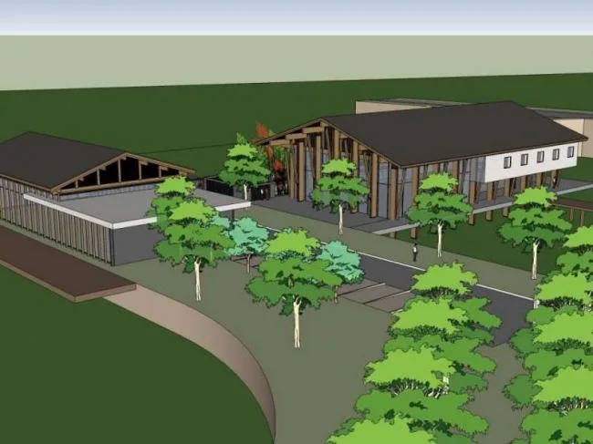 Sketchup Business Model | Multi story Entertainment Club, Commercial, Classical Style