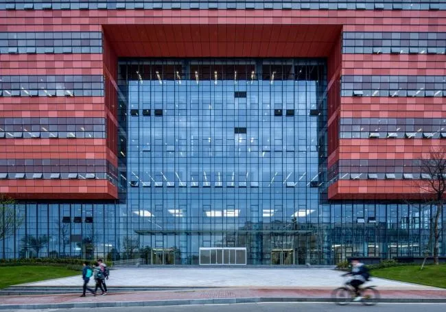 BIM Architecture | A 'Big Red Lantern' on the Woye Plain: Chengdu New Year's Eve Study New Collection Library/China Southwest Architectural Design and Research Institute