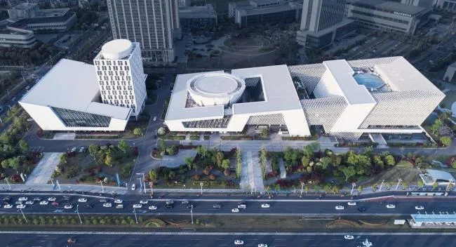 BIM Architecture | Huai'an City Museum, Library, Cultural Center, Art Museum/Tongji Evening School Architectural Design Seminar Institute