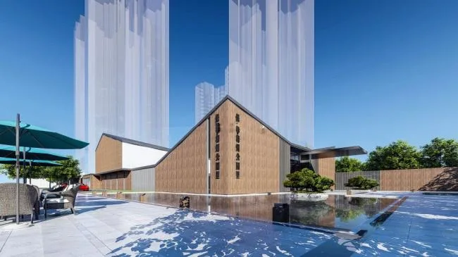 Sketchup Business Model | Clubhouse, Modern Style, Commercial, Entertainment and Leisure Facilities