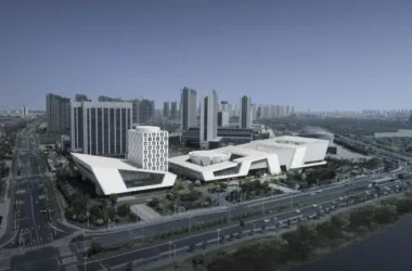 BIM Architecture | Huai'an City Museum, Library, Cultural Center, Art Museum/Tongji Evening School Architectural Design Seminar Institute-BIM WORLD