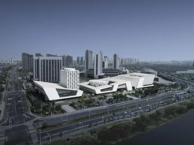 BIM Architecture | Huai'an City Museum, Library, Cultural Center, Art Museum/Tongji Evening School Architectural Design Seminar Institute