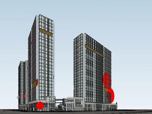 Sketchup Complex Model | Multi story Commercial Complex, Residential, Office, Modern Style