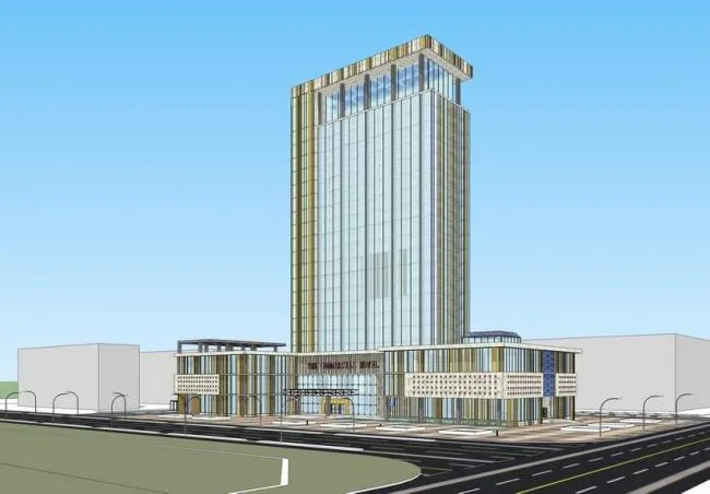 Sketchup Office Model | High rise Office Building, Hotel, Modern Style