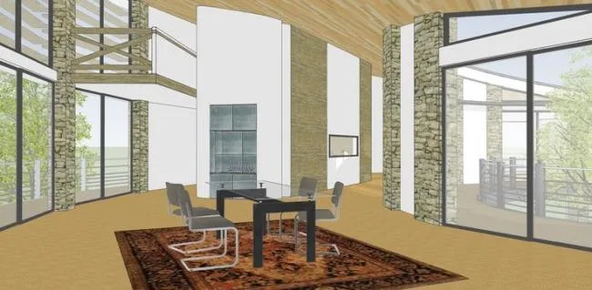 Sketchup Villa Model | Solo Villa, Mountain, Modern Style, Residential Design
