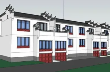 SketchUp Residential Models: Multi-Story Homes, Garden Houses, and Traditional Chinese Designs-BIM WORLD