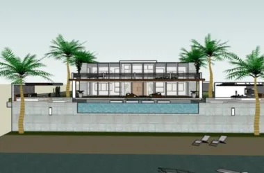 Modern Solo Villa Design | SketchUp 3D Model-BIM WORLD