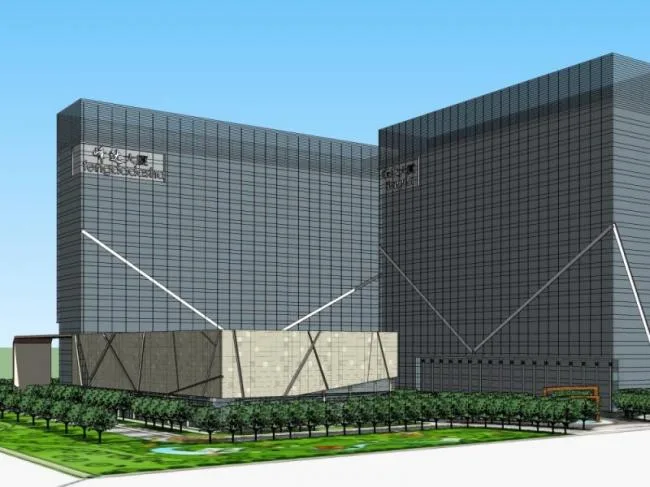 Sketchup Office Model | High rise Office Building, Modern Style