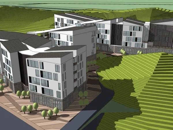 Sketchup School Model | Multi story School, Campus Educational Architecture, Modern Style