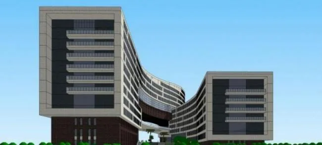 Sketchup Office Model | Multi story Office Building, Modern Style