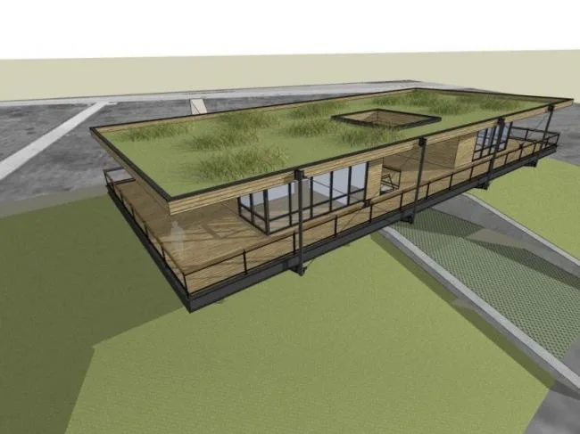 Modern Solo Villa Design | SketchUp 3D Model