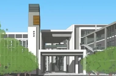 Modern Multi-Story School Design with Teaching Facilities and Playground: A Campus Planning Model in SketchUp-BIM WORLD