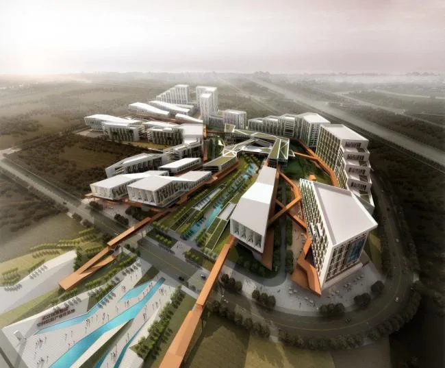 Sketchup Office Model | Technology Park, Multi story, Office, Industrial Park, Modern Style