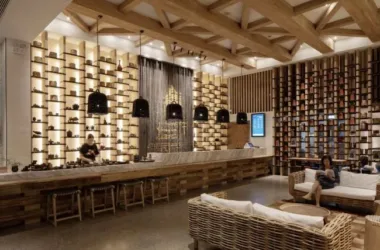 BIM Architecture: Manlu Hotel at Yangmis Flower Garden by Shanghai Mobei Architectural Decoration Design Co.-BIM WORLD
