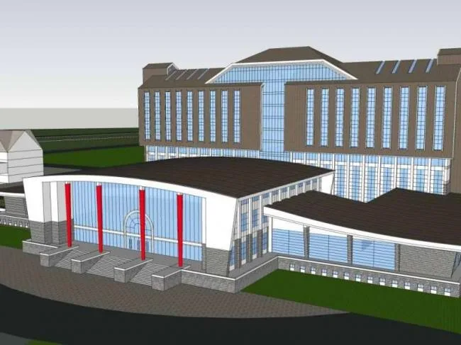 Sketchup Office Model | Government Office Building, High Rise Office Building, Classical Style