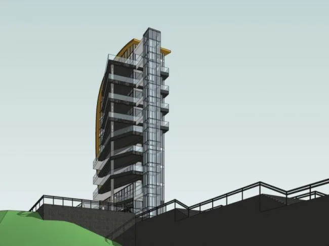 Sketchup Office Model | High Rise Office Building, Modern Style