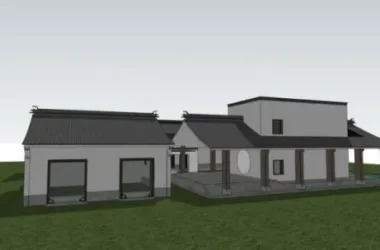 SketchUp Cultural Model: Multi-Story Chinese Academy with Traditional Architecture-BIM WORLD