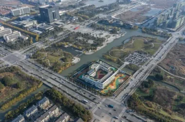 BIM Architecture for Nanxun Town Middle Kindergarten Expansion | Zhejiang New Year's Eve School Design Institute-BIM WORLD