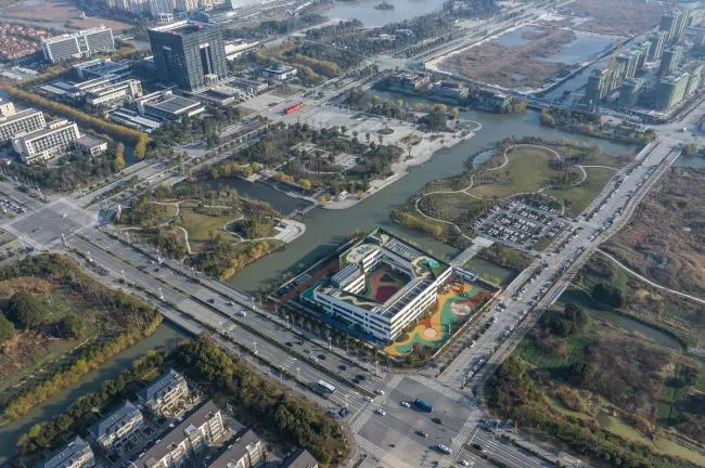 BIM Architecture | Nanxun Town Middle Kindergarten New Site Expansion Project/Zhejiang New Year's Eve School Architectural Design and Research Institute Co., Ltd