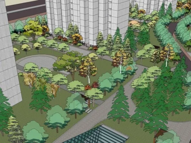 SketchUp Landscape Models: Community, Residential, and Modern Designs
