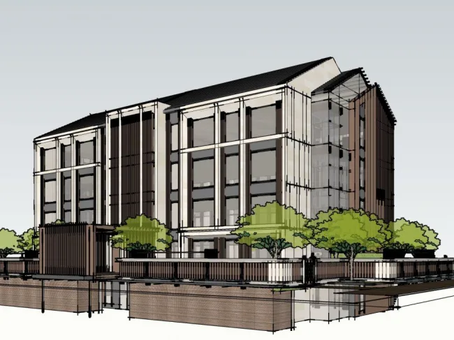 Sketchup Residential Model | High rise Residential Buildings, Modern Style, Residential Buildings