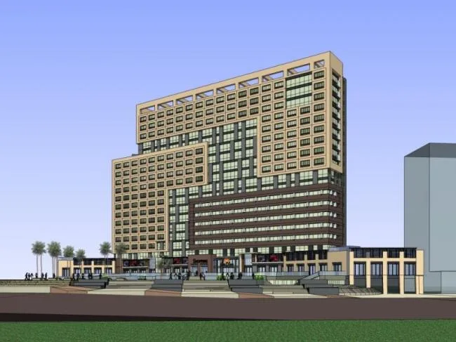 Sketchup Complex Model | Multi story Commercial Complex, Residential, Modern Style