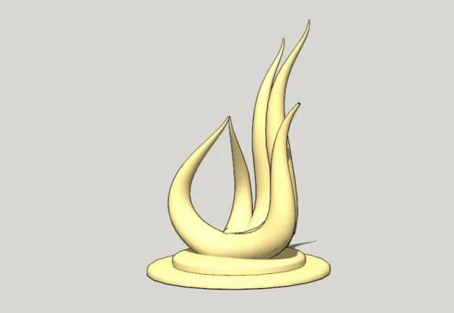 Modern Landscape Sculpture Components for SketchUp Material Models