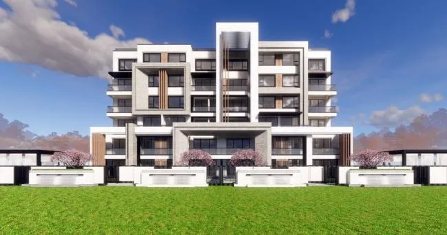 Sketchup Residential Model | High rise Residential Buildings, Residential Buildings, Modern Style
