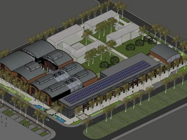 Sketchu Industrial Factory | Multi story factory, industrial building, factory building, modern style