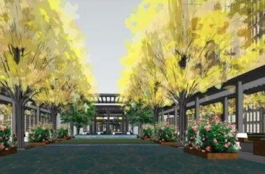 Modern Multi-Story Residential Complex | SketchUp Architectural Model-BIM WORLD