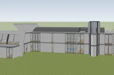 Modern Solo Villa Design | SketchUp 3D Model-BIM WORLD