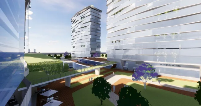 Sketchup Residential Model | High rise Residential Buildings, Modern Style, Residential Buildings