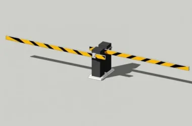 SketchUp Material Model: Entrance Brake Design-BIM WORLD