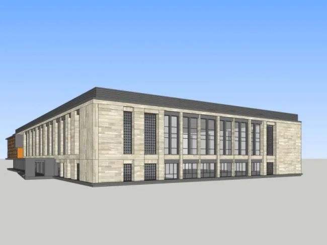 Sketchup Office Model | Low rise Office Building, Modern Style