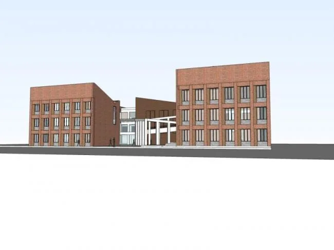 Sketchup Office Model | Multi story Office Building, Modern Style