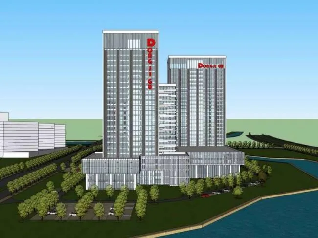 Sketchup Office Model | High rise Office Building, Modern Style