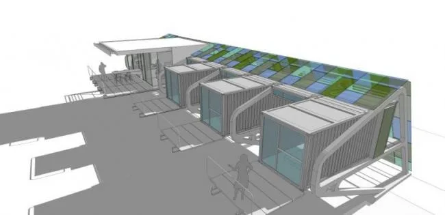 Sketchup Villa Model | Multi row Villa, Modern Style