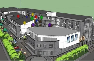 SketchUp Business Model: Multi-Story Shopping and Leisure Center in Modern Chinese Style-BIM WORLD
