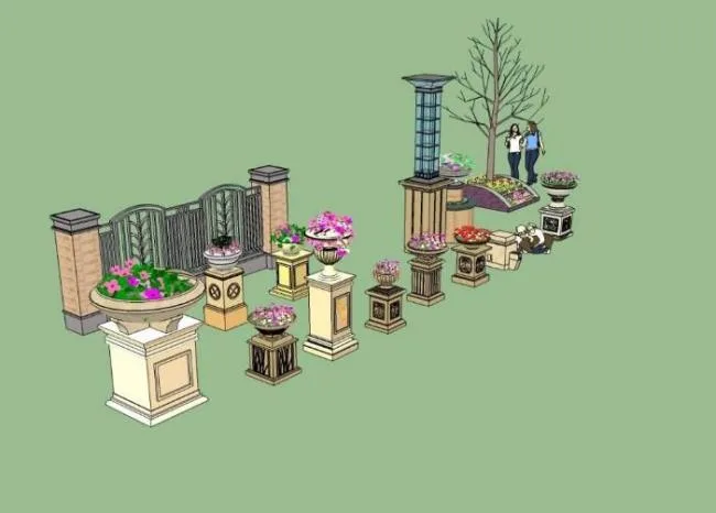 SketchUp Material Guide: European Bowl Component Textures